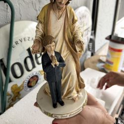 Jesus With Praying Hands 