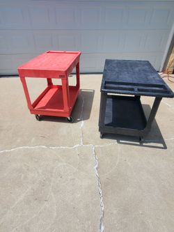 HEAVY DUTY -  ULINE UTILITY SERVICE CART.