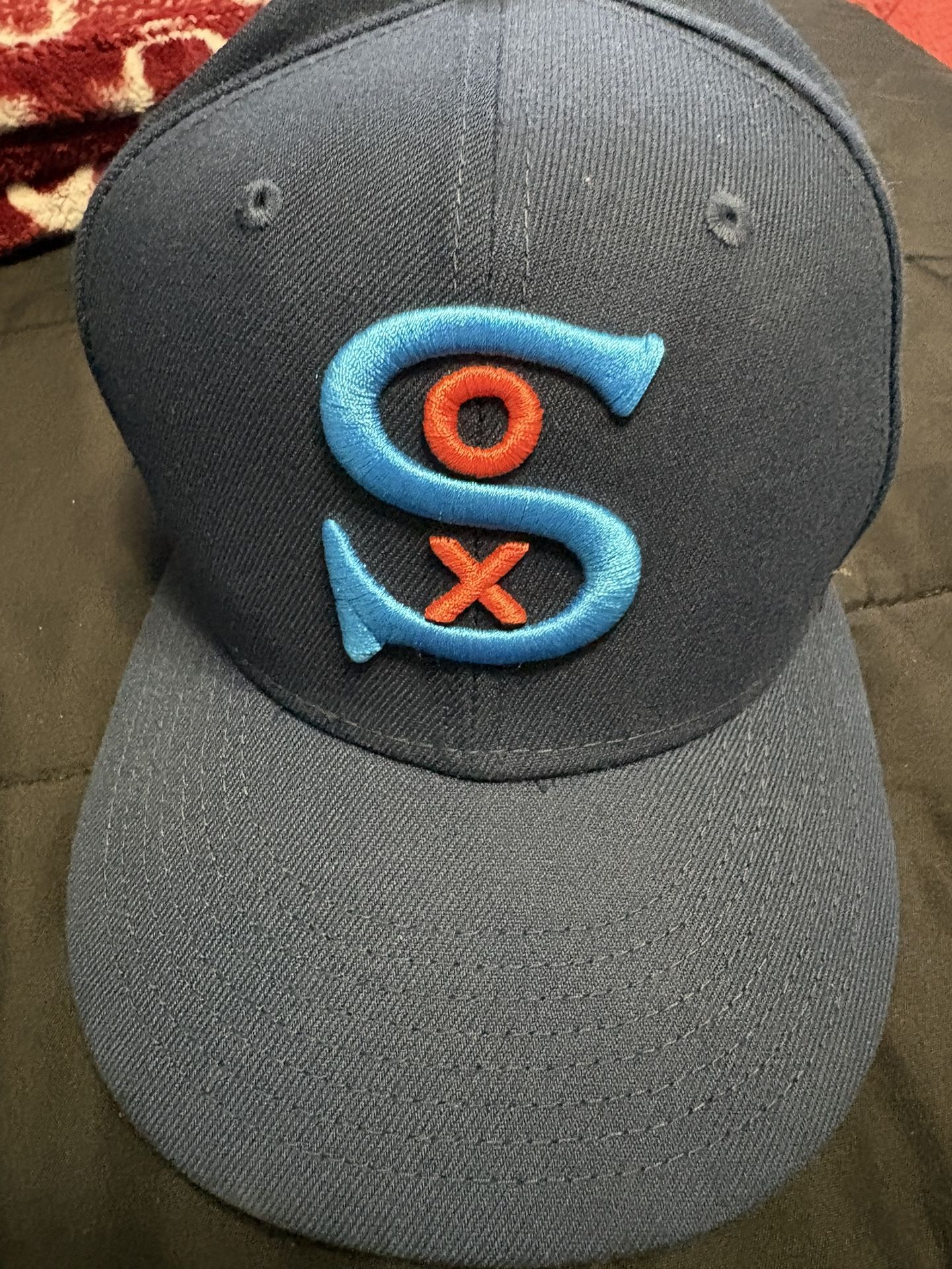 Navy Blue New Era White Sox Snap Back