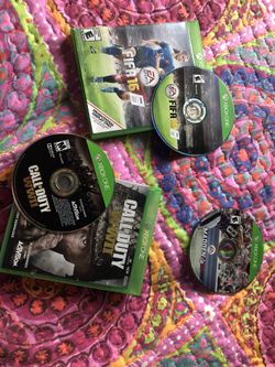 Call of duty- WW2, Madden 17 and FIFA 16