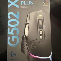 Logitech G502 X Plus Wireless Gaming Mouse - Black