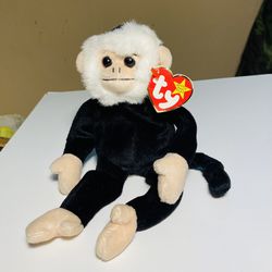 Beautiful Vintage Ty Beanie Baby “Mooch” The Spider Monkey.. With 1998 Tush Tag Errors Dated 1999