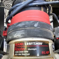 ROUTER and TABLE CRAFTSMAN 1.75 HP