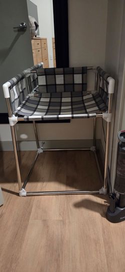 Elevated pet bed frame