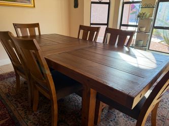 Ashley Furniture Dining Room Table and 6 chairs