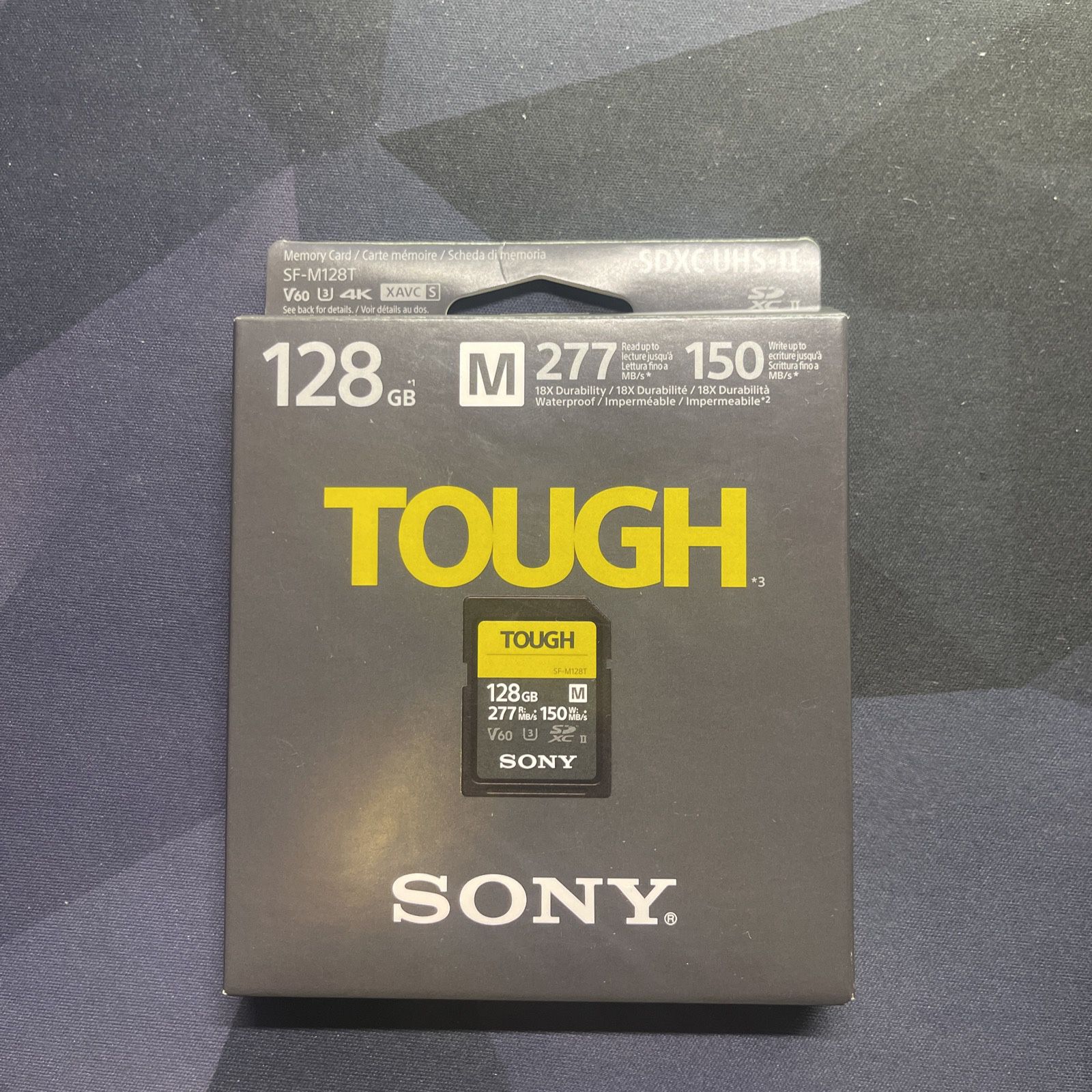 Sony SFM128T/T1 Tough Series 128GB UHS-II SDXC Memory Card