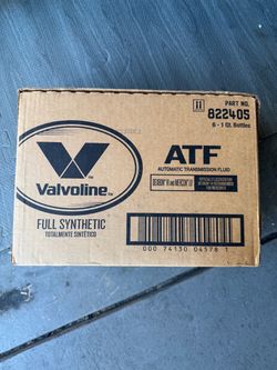 ATF Part number 822405 is a 6-quart bottle of Valvoline DEXRON-VI / MERCON LV Full Synthetic Automatic Transmission Fluid.