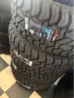 ❗️VENDO EL SET DE LLANTAS NUEVAS MARCA SUPER MAX 35x12.50R17