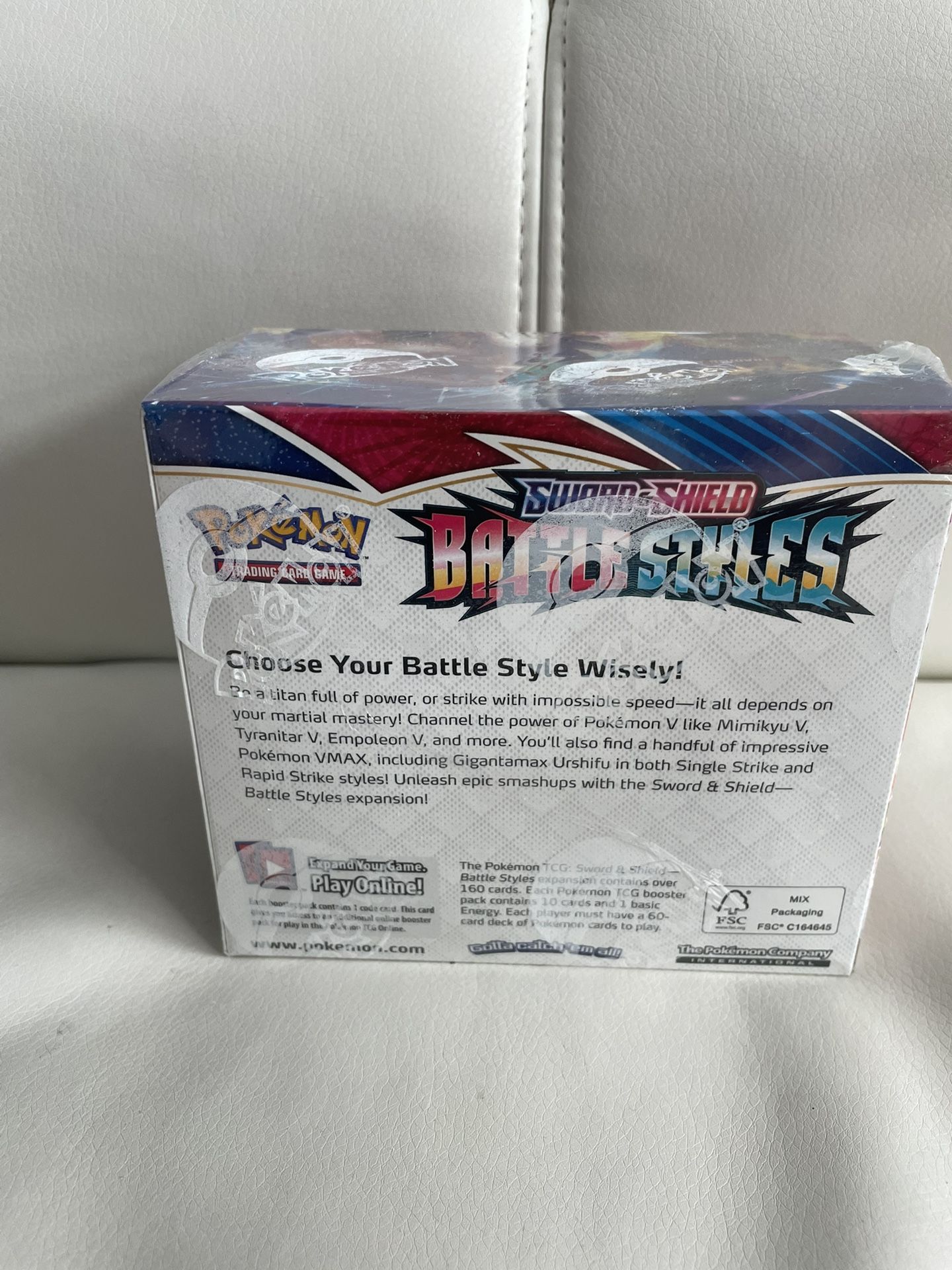 battle styles sealed booster box Amazon.com: Pokemon TCG: Sword & Shield Battle Styles Booster Box : Toys &  Games main image 0