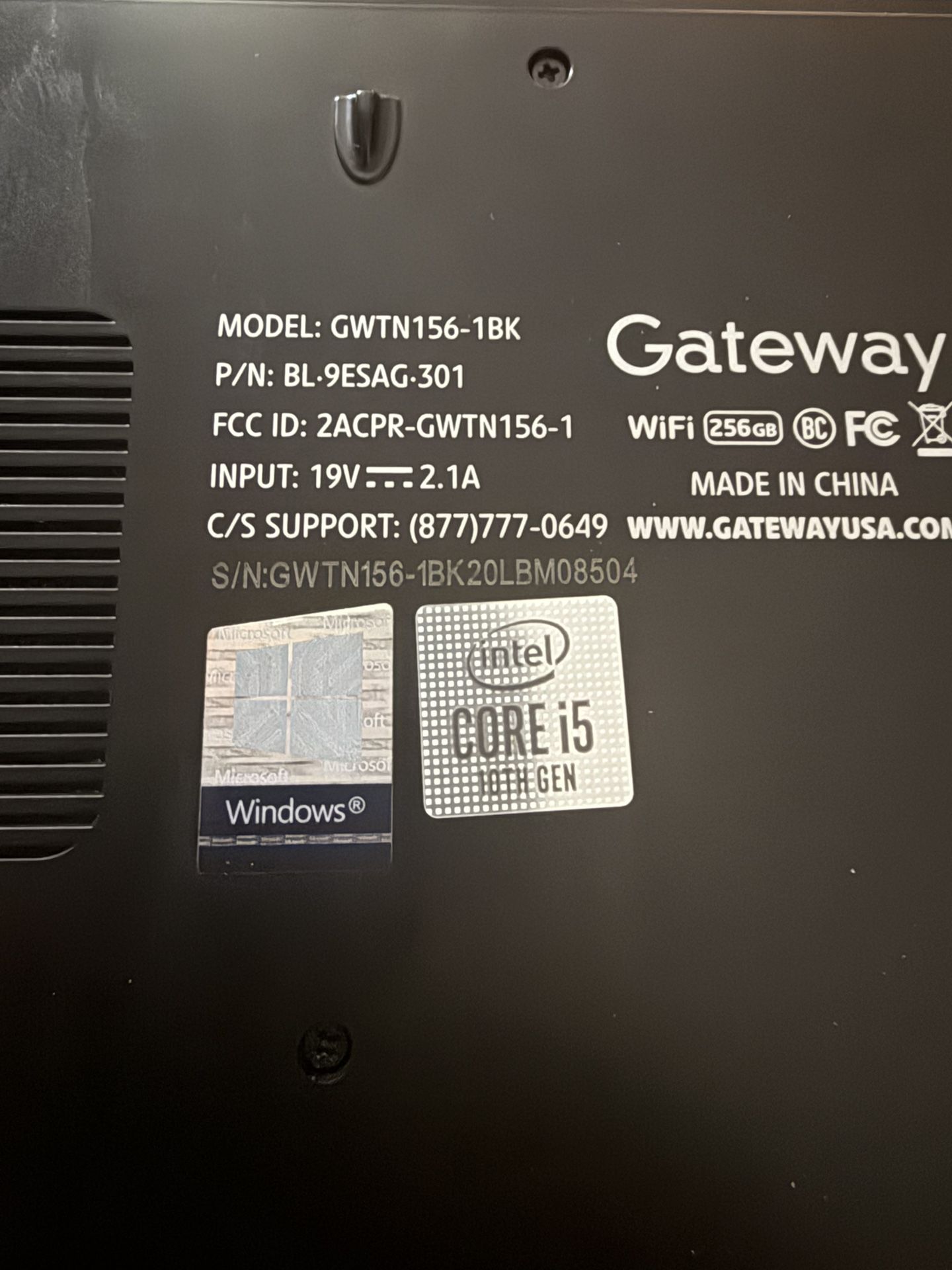 Gateway Laptop