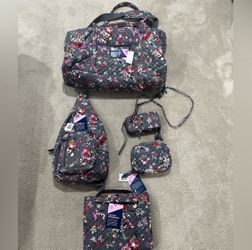 Vera Bradley Hope Blooms Travel Set @ Free Gift Included