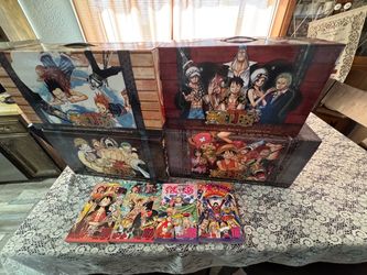 ONE PIECE boxset 1-4 premium lot (booklets & posters included)