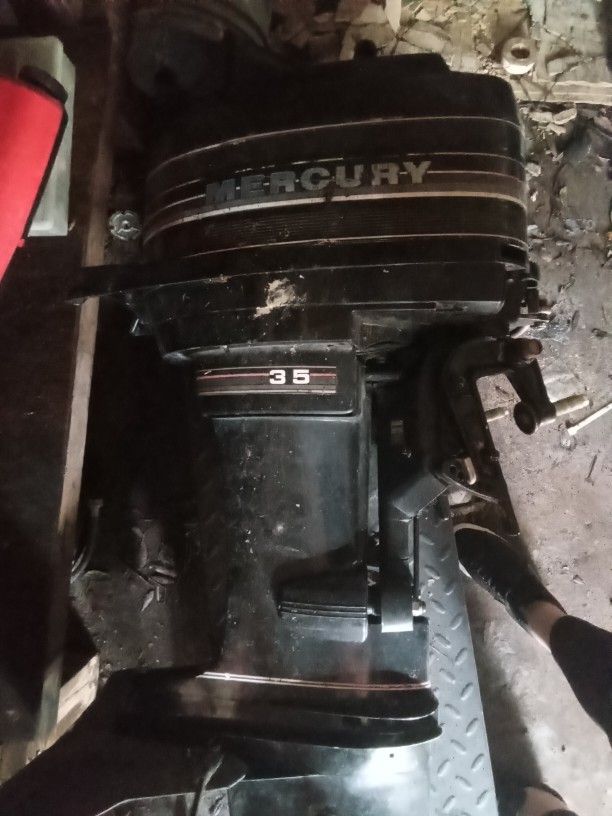 1998 35HP Mercury Boat Motor x2
