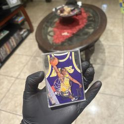 1996-97 Fleer Ultra Kobe Bryant rookie card. 