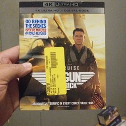 Top Gun: Maverick, 4K Ultra HD Blu-Ray, Digital Movie Included, Brand New