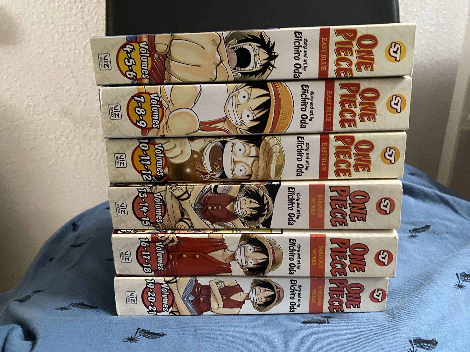 One Piece Manga 4-6,7-9,10-12,13-15,16-18,19-21 for Sale in Biscayne Park,  FL - OfferUp