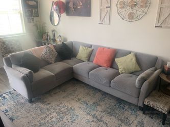 Gray Sectional Couch