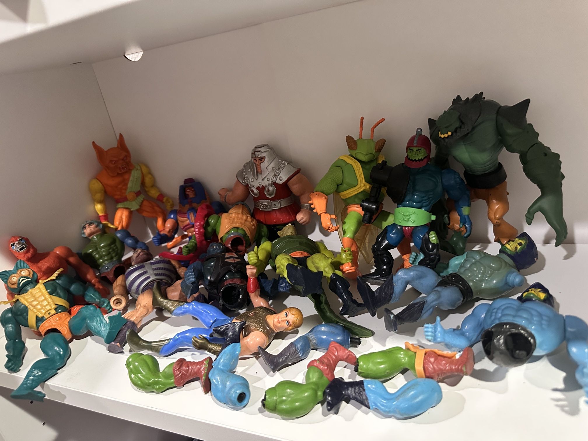 Assorted He man Masters Of The universe And Alike Figures