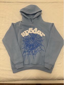 Sp5der Web Hoodie ‘Sky Blue’