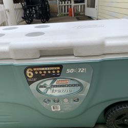 Coleman 50 Quart Cooler With Wheels
