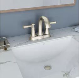 Brand New American Standard Rumson 4” Centerset 2‑Handle Bathroom Faucet – Brushed Nickel – NIB