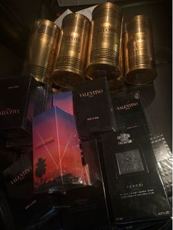 Cologne (Valentino, Creed, Louis Vuitton, Jean Paul)