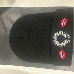 Designer chrome beanie