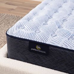 Serta Perfect Sleeper Blue Lagoon Nights Medium Tight Top 13.5" Queen Mattress $380