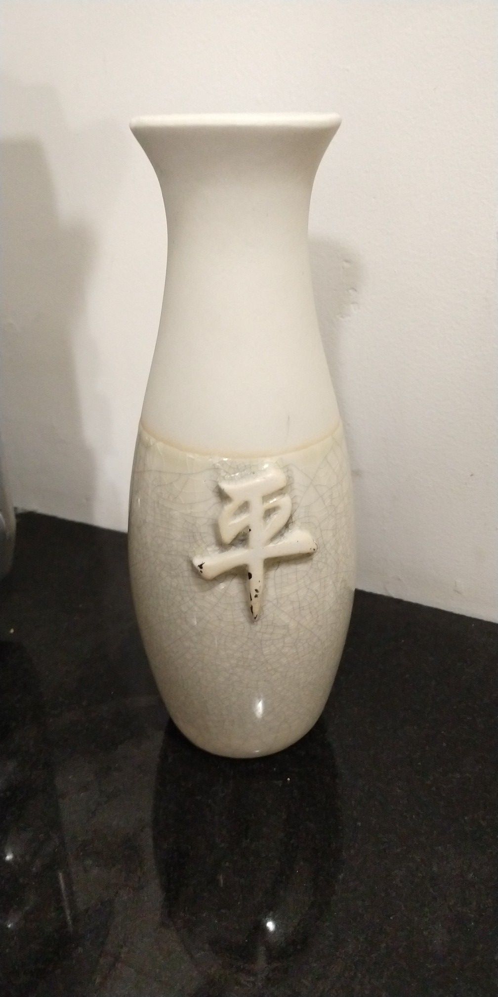 Asian flower vase