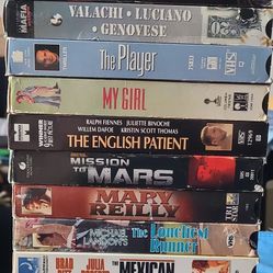 Lot Of 12 Vhs