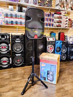 12" Bluetooth Speaker ❗️ 3000w Rechargeable 🔋+++ - XTRA BASS 🔊 - SPECIAL PRICE ❗️ ♥️ 👌 - USB/Sd Card/Aux