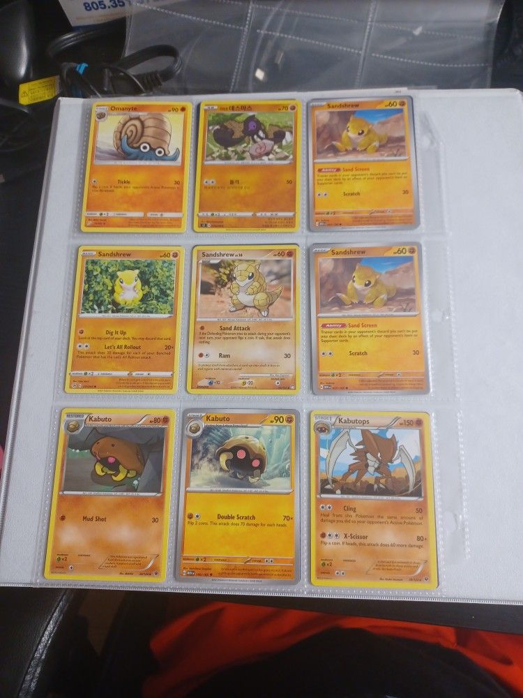 Fighting Type Pokémon Card Lot