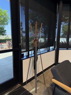 OFFICE SALE: Blu Dot Splash Coat Rack in Slate