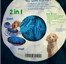 2 In 1 Snuffle Bowl Mat