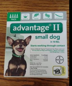Advantage II flea medicine