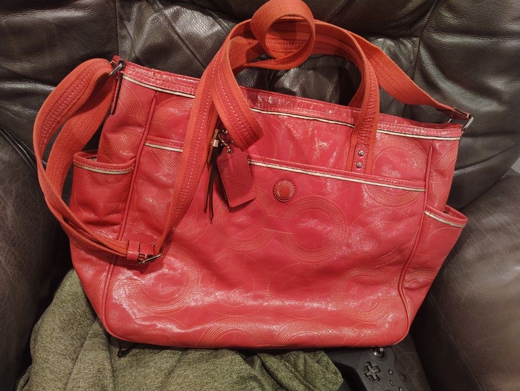 Coach Bag/Diaper Bag/Purse 