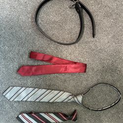Kids Ties And Belt