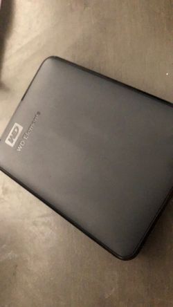 1TB wd elements external hard drive
