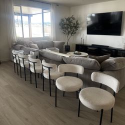 Set Of 6 Dining Chairs 