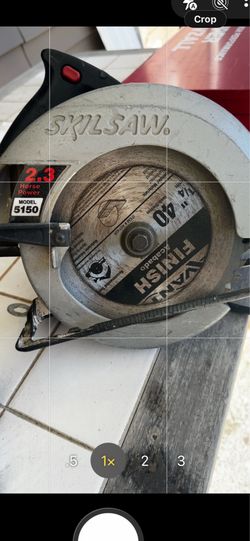 SKILSAW 7-1/4" Circular Saw 2-1/3 HP 10 Amps 4600 RPM 120 Volts