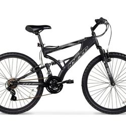 Hyper Bicycle Havoc Mountain Bike, 26" Wheels, Adults Ages 14+ Years, Black