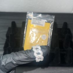 Men’s Ring Size 8 And 9 Available 4CT All 925 Silver With Moissanite Diamonds