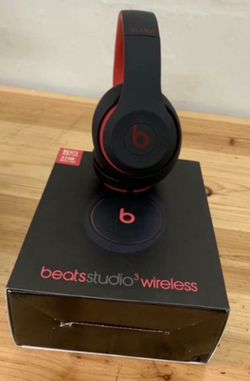 Black and red cheap beats studio 3