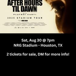 The Weeknd Concert Tickets