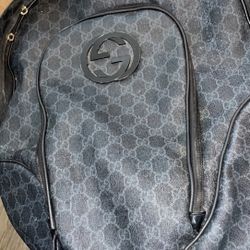 Black Gucci Backpack 