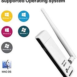TP-Link AC600 High Gain Dual Band USB Wireless WiFi