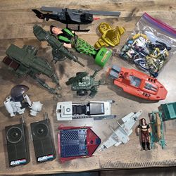 Huge 1980s Vintage G.I. Joe Lot