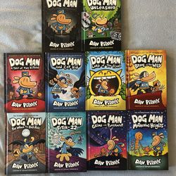 Dog Man:  Books 1-10 by Dav Pilkey