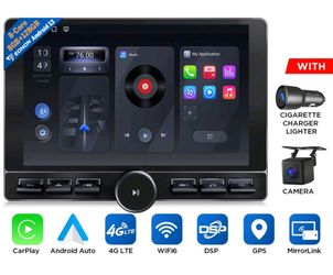 Double DIN 10.1" Android Auto 13 8+128 Carplay Car Stereo Radio GPS DSP Headunit (Retail $439)