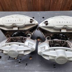 Infiniti G37 Akebono Calipers